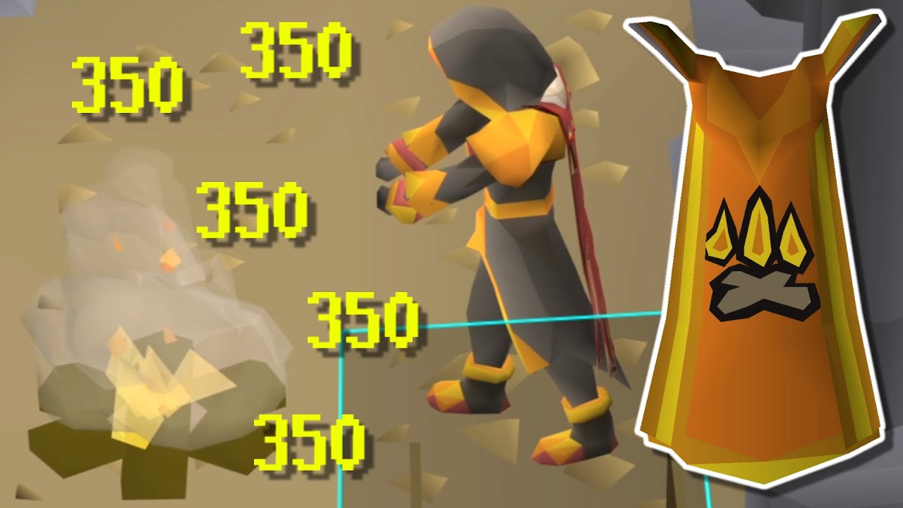 Как лучше всего обучаться разведению огня? (OSRS)