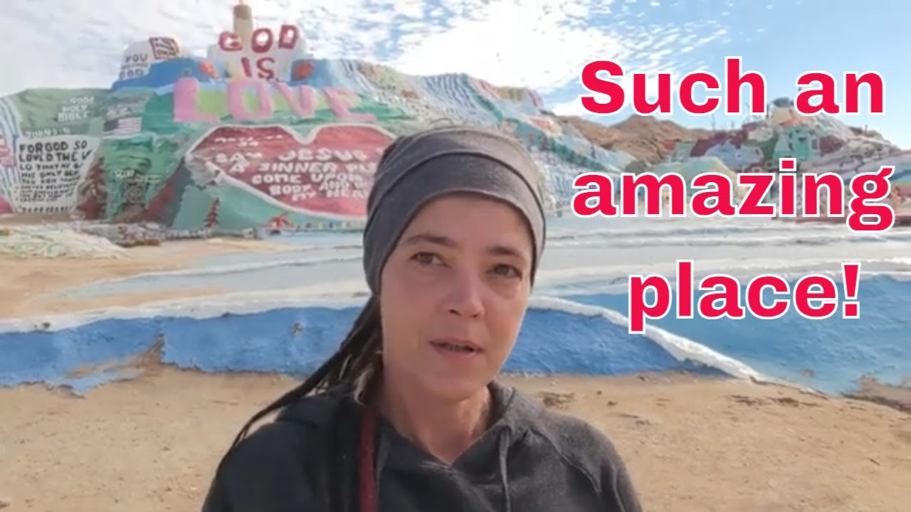 Salvation Mountain outside of Slab City
