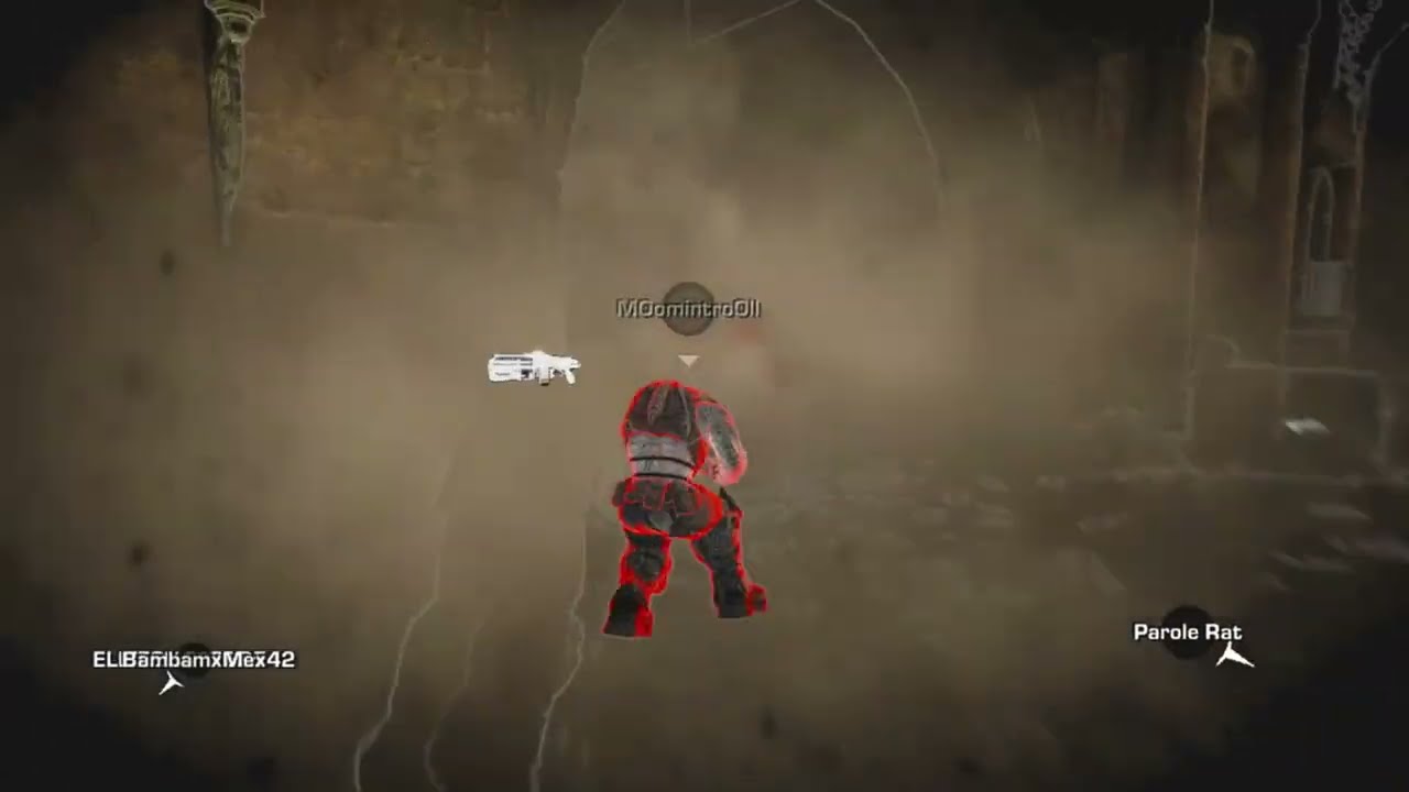 GOT SNIPED IN MID AIR - Gears Of War 3