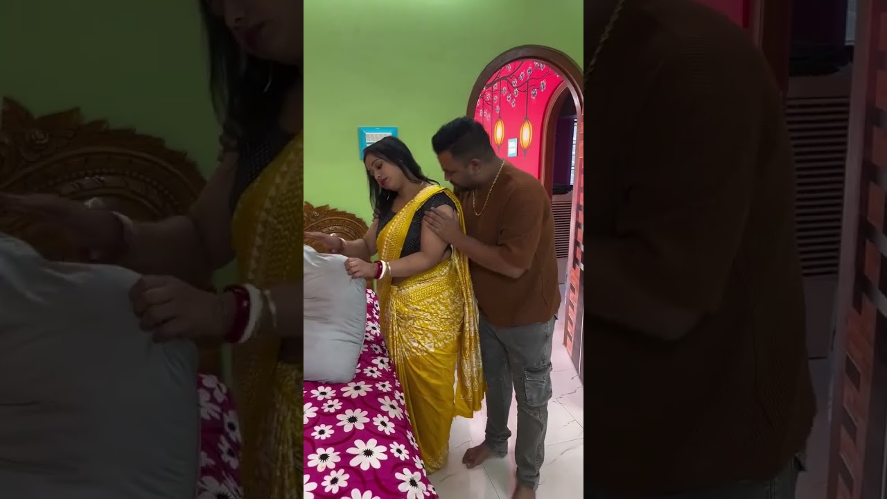 Husband wife comedy 😜😜😜 हसबैंड वाइफ की मजेदार #comedy #funny 