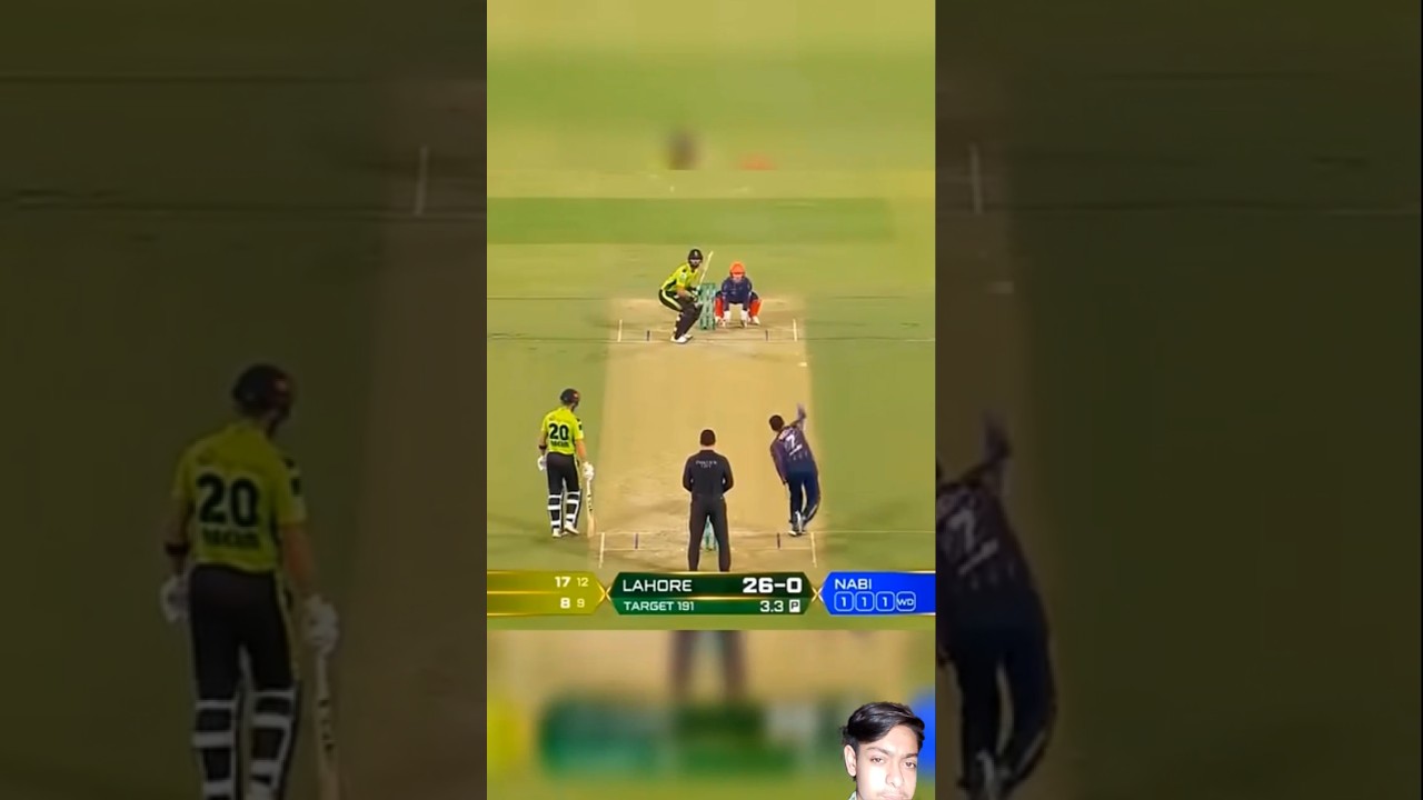 Fakhar Zaman Smashes Massive Six into Stands with Power and Precision.