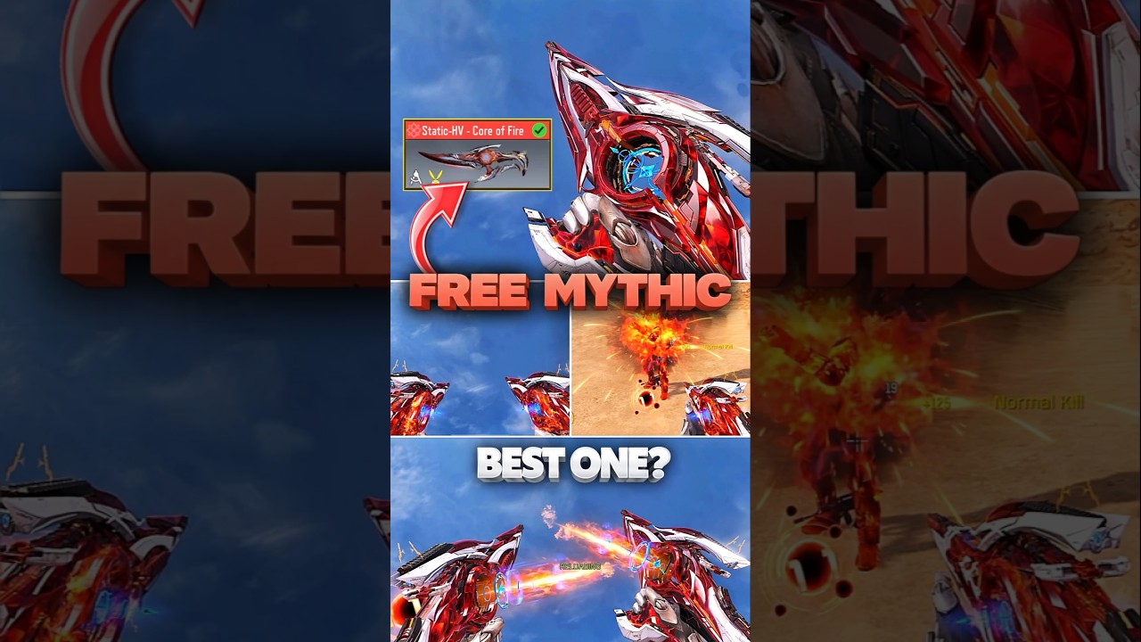 Finally got the Free Mythic in CODM