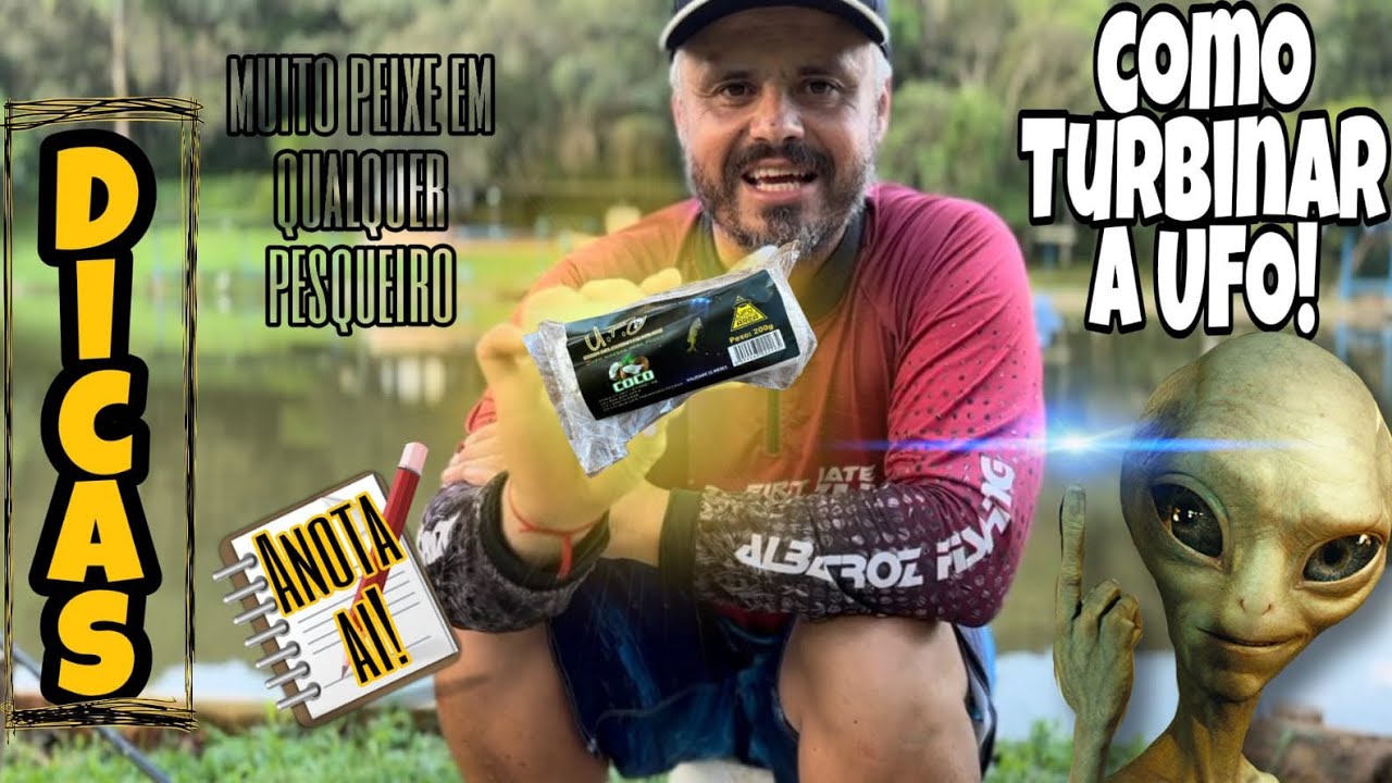 COMO TURBINAR SUA MASSA UFO 🛸 DICAS DO TATOS: SEGREDO DOS TORNEIOS REVELADO #ufomassasparapesca