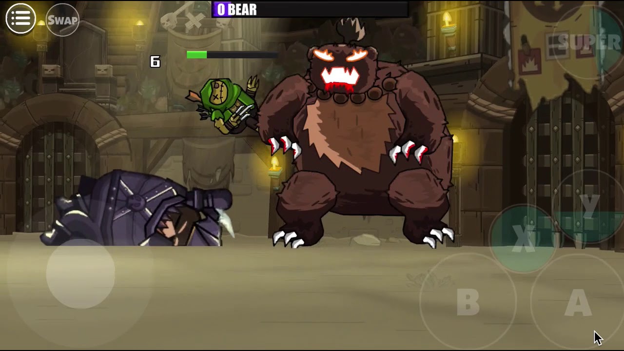 Blackmoor 2 fights VS Envoy of Death, Raven, O Bear and Leratte