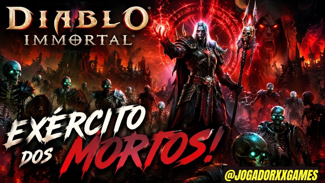Diablo Immortal em a busca pelo poder das sombras #jogadorxxgames #diablo #live