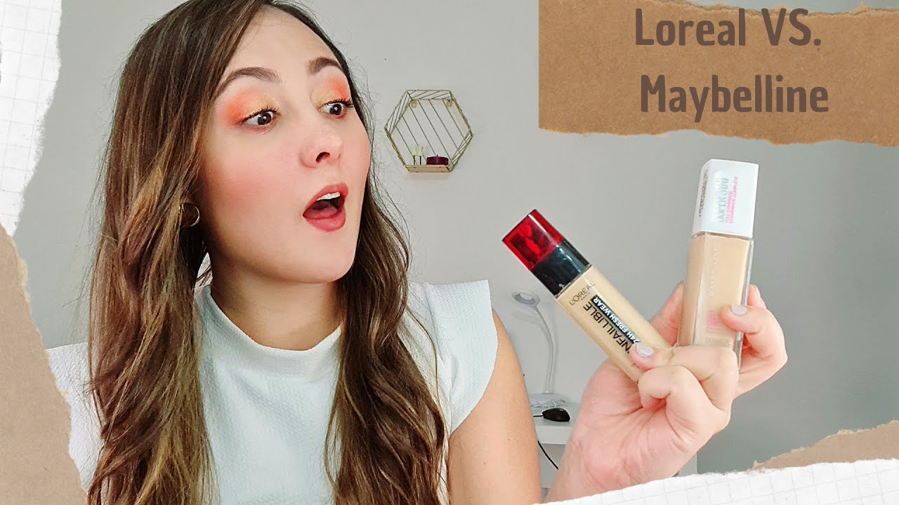 LOREAL INFALLIBLE VS MAYBELLINE SUPER STAY
