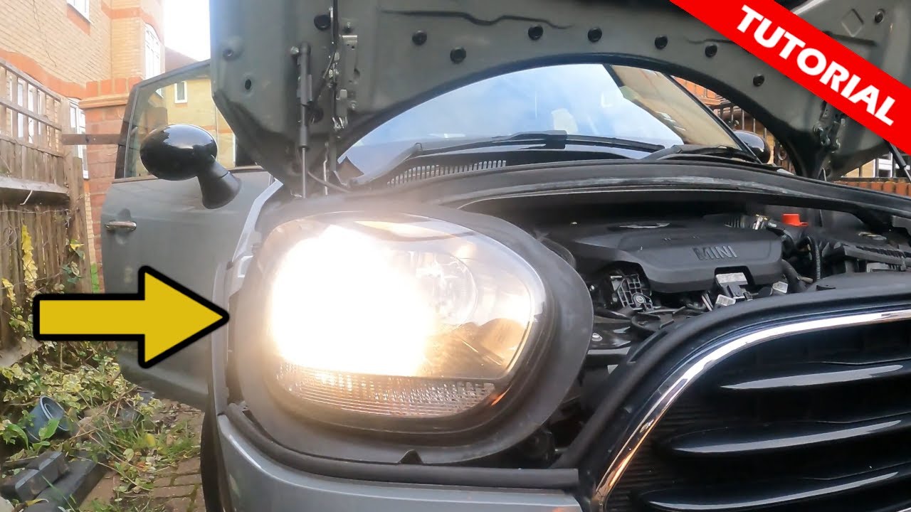 How to Replace Front Bulbs - Mini Countryman F60