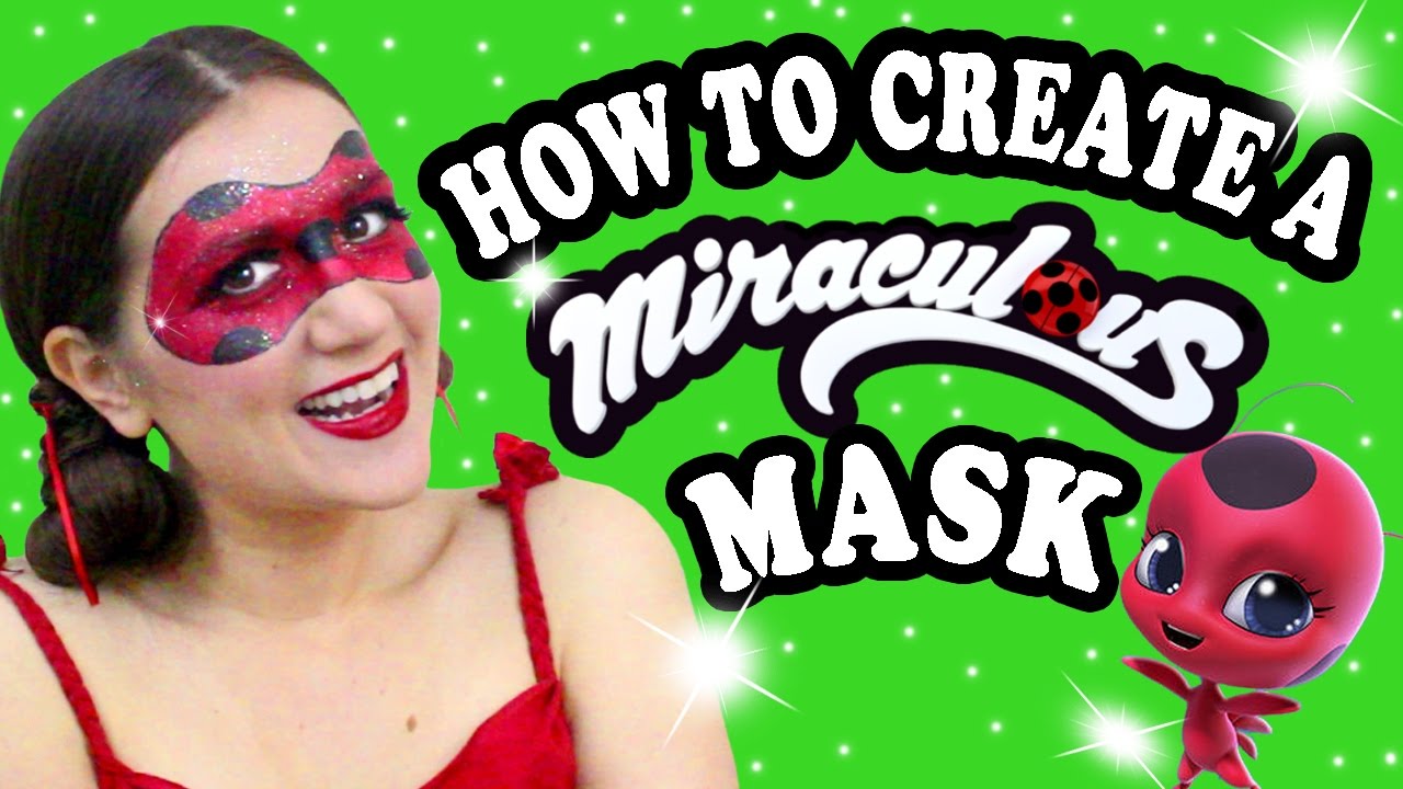 How To Make A Miraculous Ladybug Mask - Madi2theMax