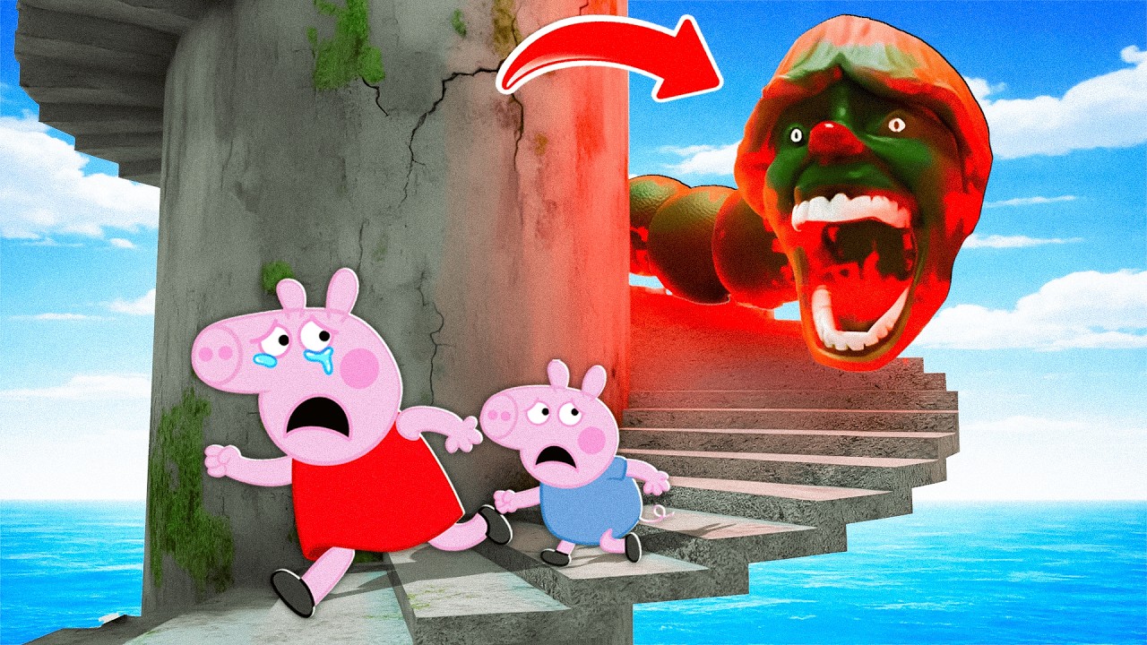 SUBO la TORRE INFINITA del GUSANO HAMBRIENTO 67 KID en Roblox! 😱🐷