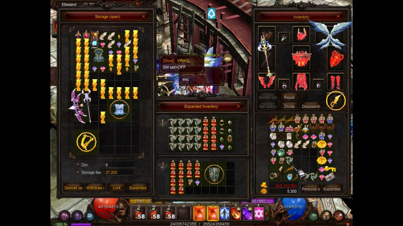 [Mu Online]Opening 32 Luxury boxes from Bomb Event!