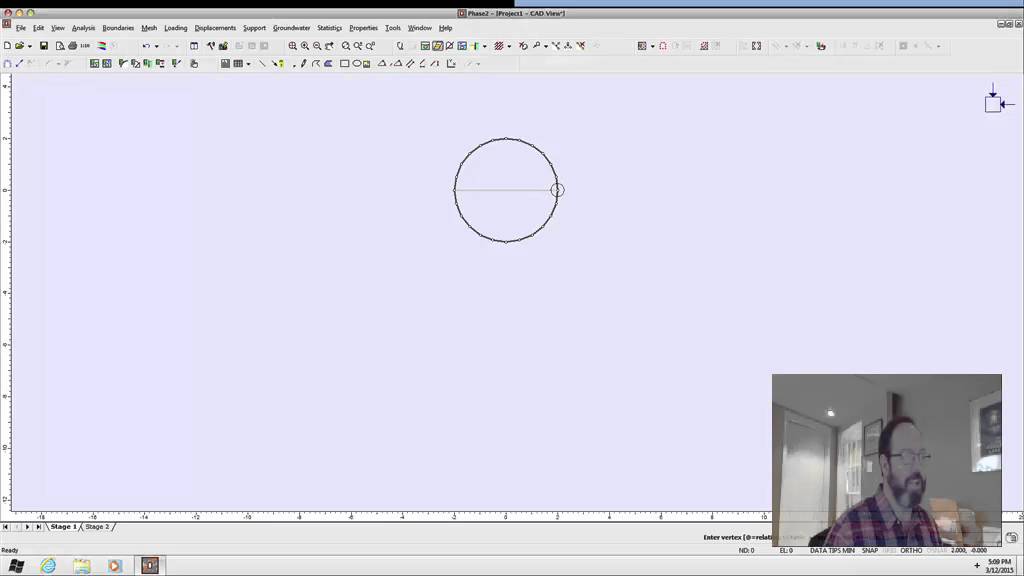 RS2 (Phase2)  Overview Tutorial -  tunnelling