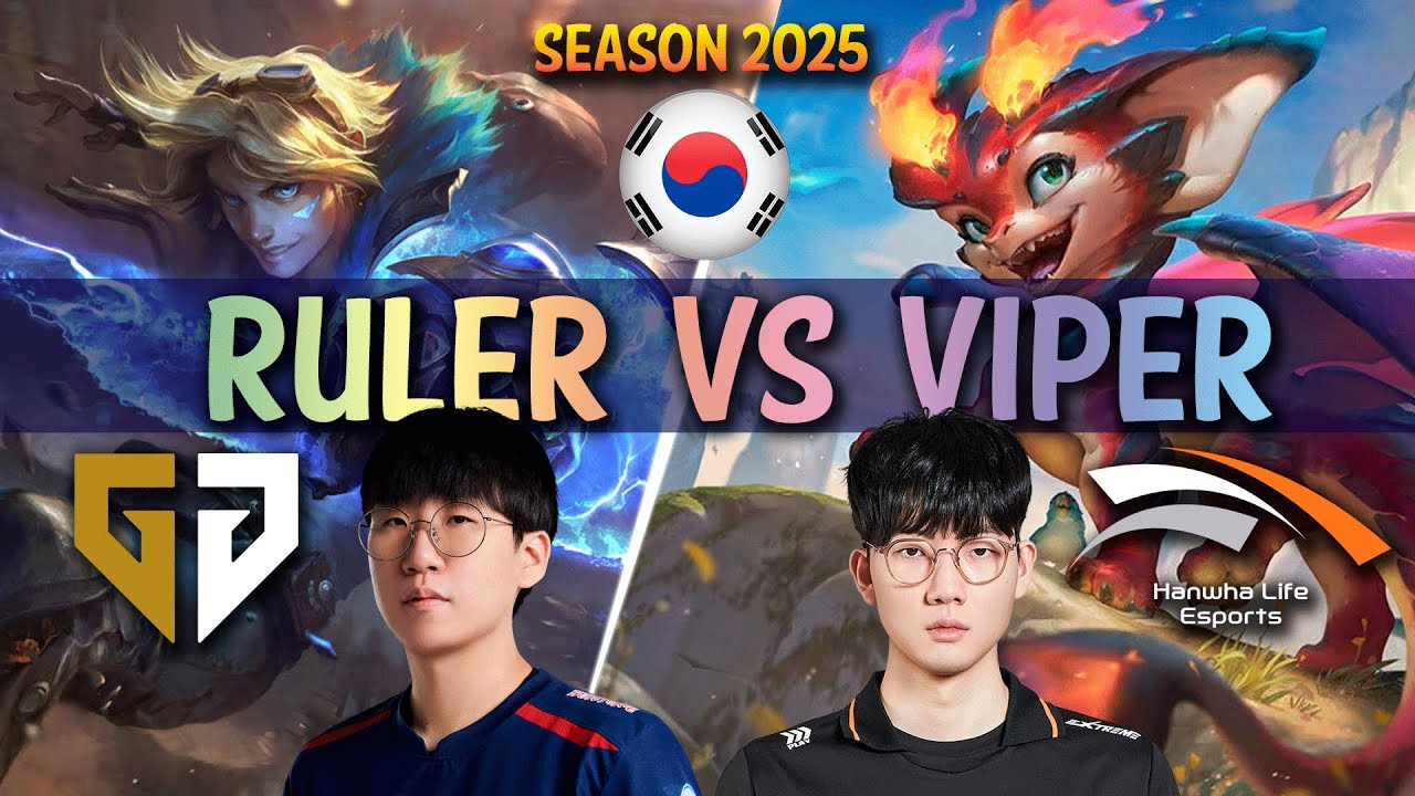 GEN Ruler vs HLE Viper - Ruler EZREAL vs Viper SMOLDER ADC - Patch 15.4 KR Ranked | lolrec