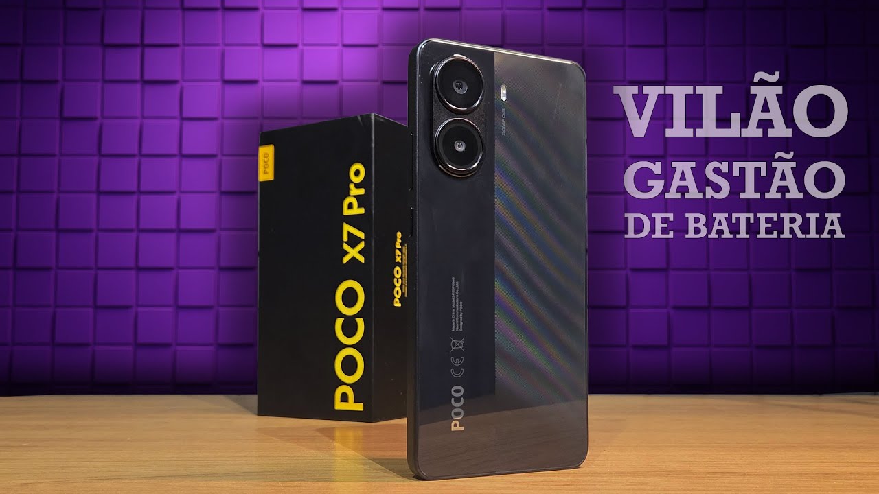 DESATIVANDO os Vilões Gastão de BATERIA | POCO X7 PRO
