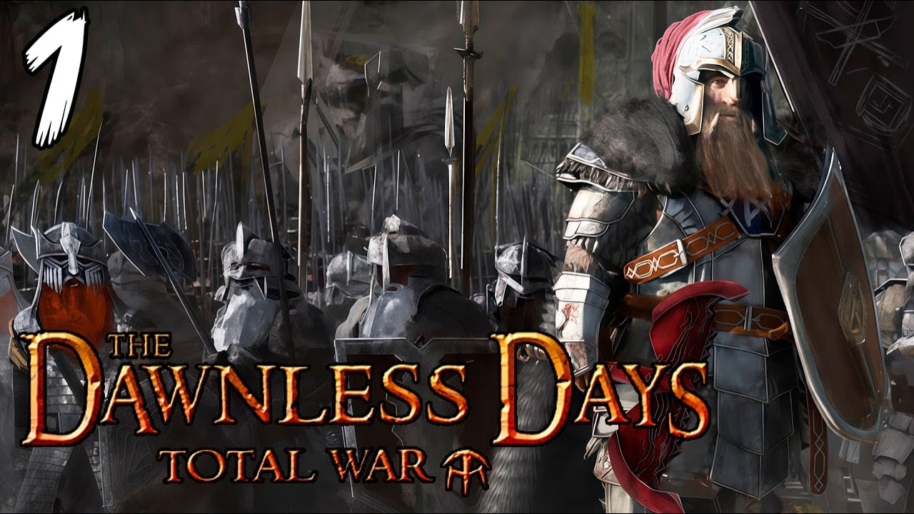 Эребор - The Dawnless Days | Total War Attila | #1