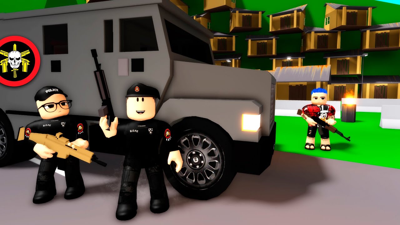 A POLÍCIA DO BOPE INVADIU A MAIOR FAVELA DE BROOKHAVEN RP!