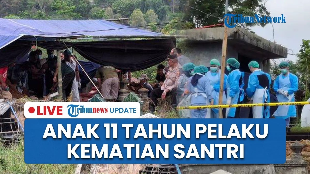 🔴LIVE: Anak 11 Tahun Resmi Ditetapkan Polisi Jadi Pelaku Kematian Santri Ponpes Bulukerto Wonogiri