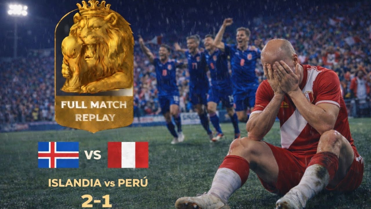 ¡LA SORPRESIVA ISLANDIA ESTÁ EN LA FINAL! PERÚ 1-2 ISLANDIA #fifamobile #mundialdeespaña #perú