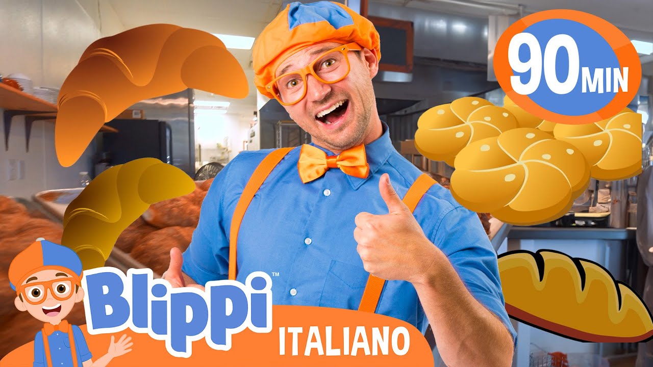 Blippi è un fornaio! Che buono il pane 🥐 | Blippi | Moonbug Kids - Cartoni Animati