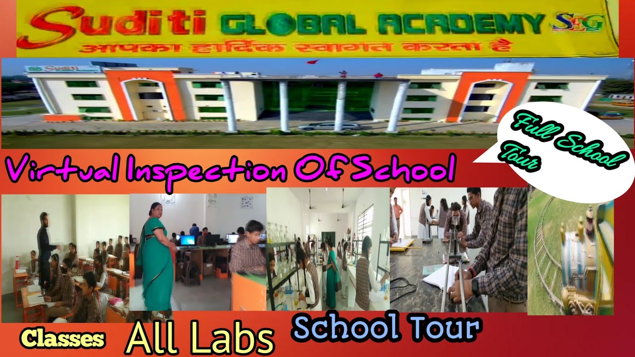 Suditi Global Academy Auraiya | School Full tour/Inspection video for extension | School ka video ⚡⚡