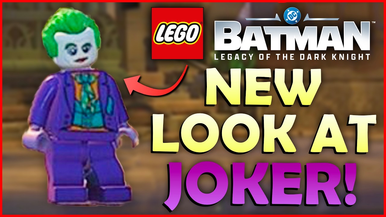 New Look at Jack Nicholson Joker in LEGO Batman: Legacy of the Dark Knight + IGN Fan Fest Confirmed!