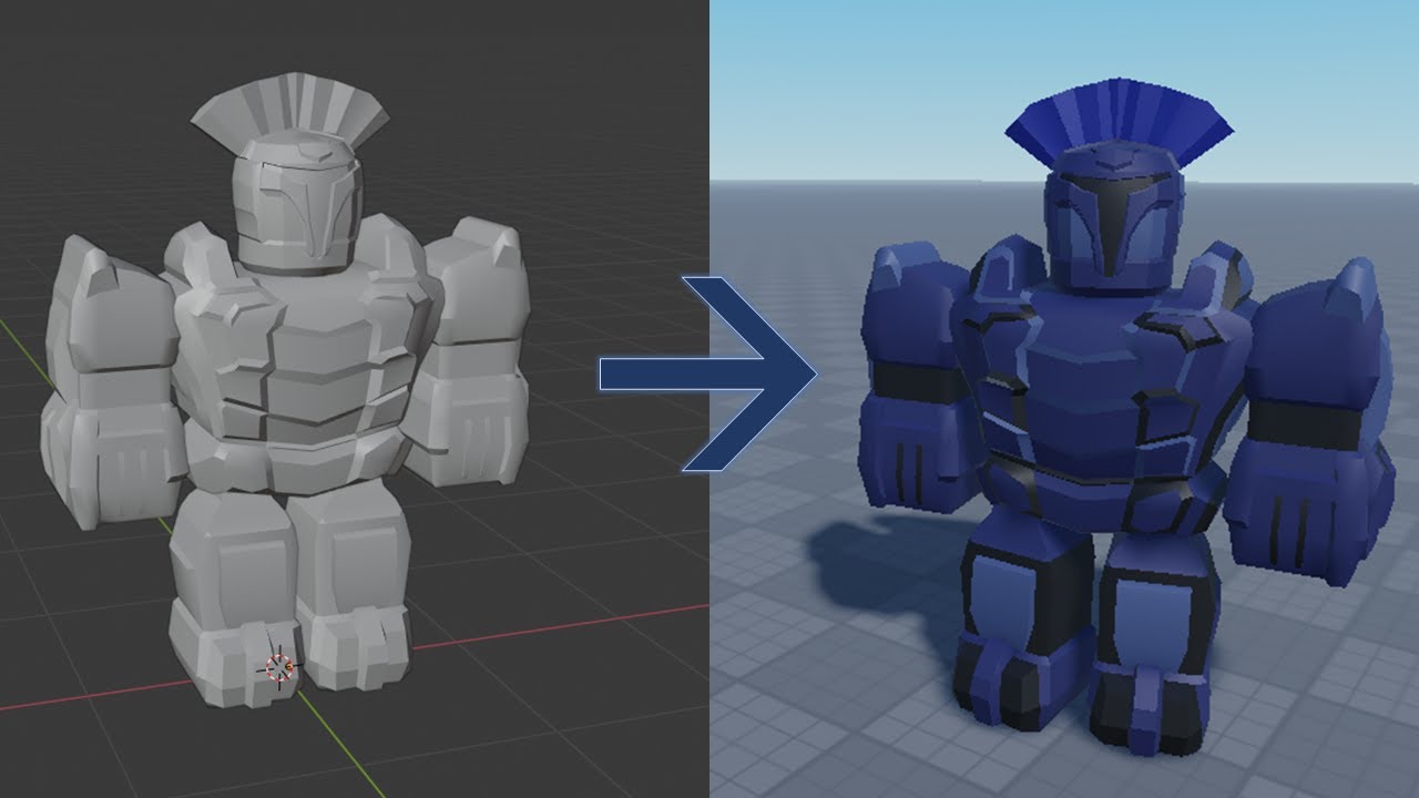 4 важных совета по Blender для Roblox Studio