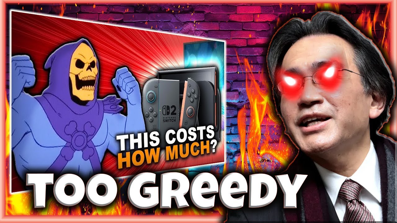 Even Skeletor is Shocked By Nintendo's Greed!