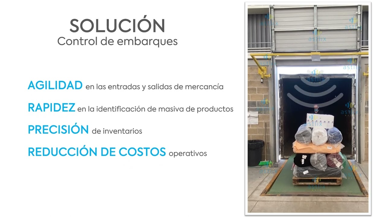 Soluciones RFID para el control de embarques