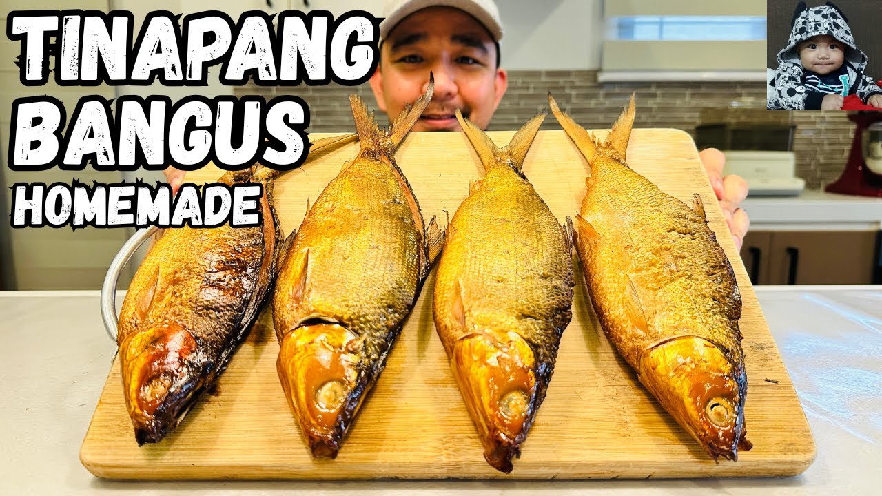 How to Make Tinapang Bangus | Homemade Smoked Milkfish #HomemadeTinapa #SmokedFish #tinapa #bangus