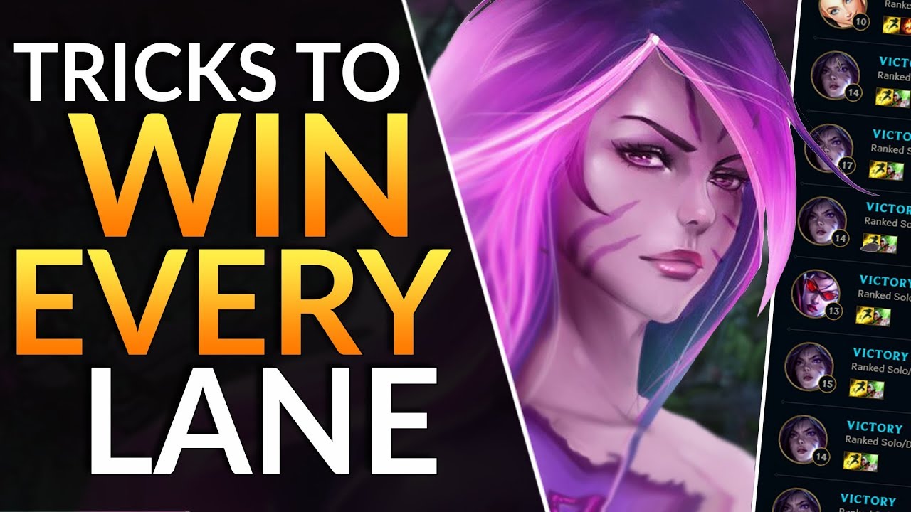 Pro Laning Tricks REVEALED: How to STOP LOSING LANE in Ranked | League of Legends Guide (Advanced)