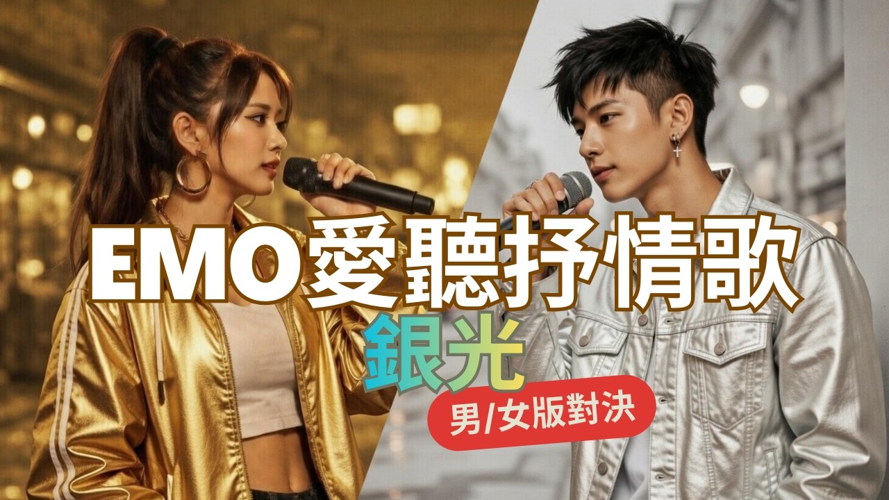 【R&B 對決】《銀光》 emo愛聽抒情歌 | 男女對決，留言告訴我，你(妳)比較喜歡哪一版? | 悟理定律
