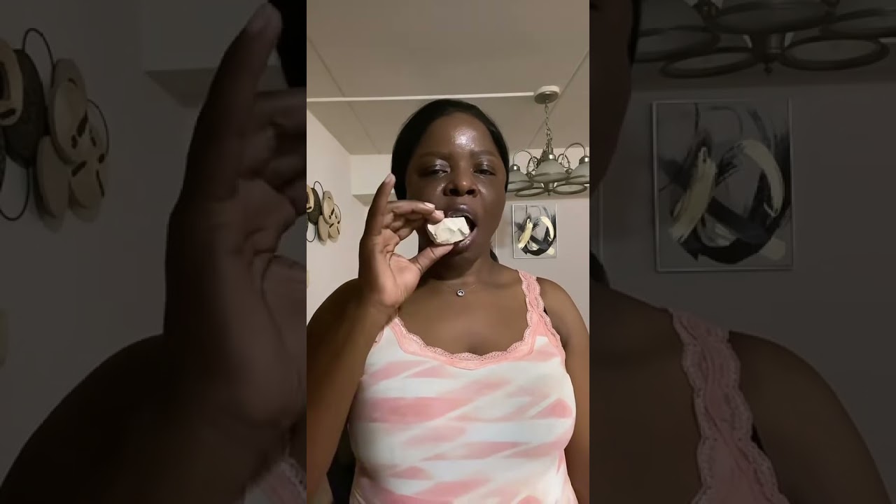 Kaolin clay #kalaba#mabele #mukbang #eko #food #eatingsounds #ulo #eating #cornstarch #kalaba