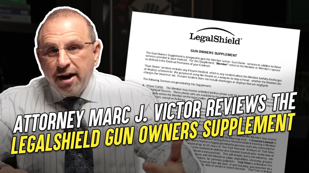 LegalShield Gun Owners Supplement Review by Attorney Marc J. Victor