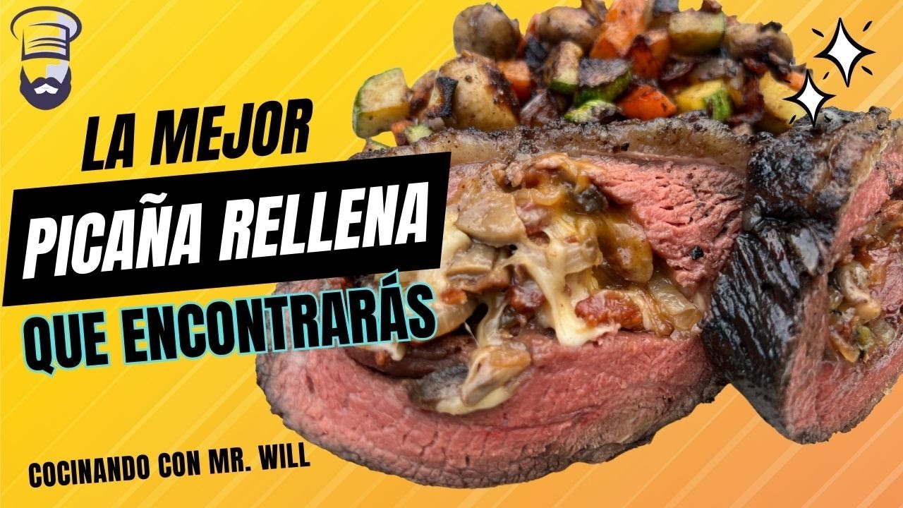 La mejor receta de Picaña Rellena que encontrarás