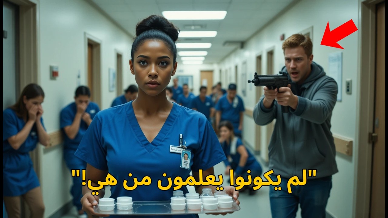 اعتبروها مجرد ممرضة… ولم يعرفوا أنها أخطر شخص في المكان