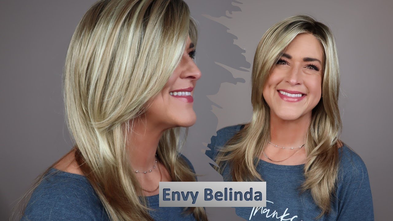 Envy Belinda color Sparkling Champagne | Long, low density synthetic wig review | A Best seller!