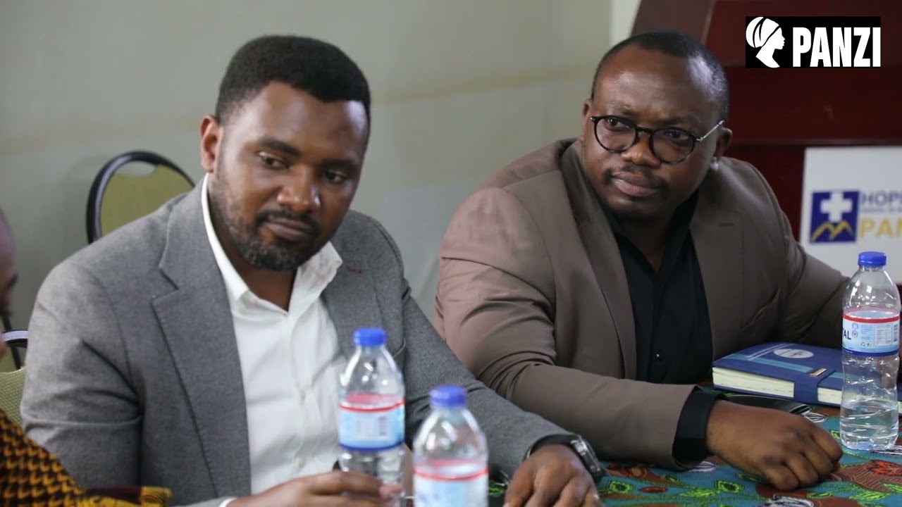 Panzi Hospital welcomes Christin Aid Chief Executive Mr  Patrick Watt