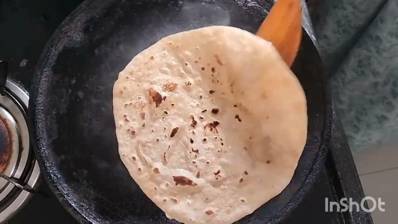 Godhuma pindi chapathi making in easy method#చపాతీ తయారీ విధానం😋