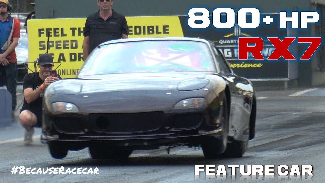 ESPYFAB RACING 13B TURBO FD RX7 Drag Car | MAZDA | Feature Car | Drag Racing