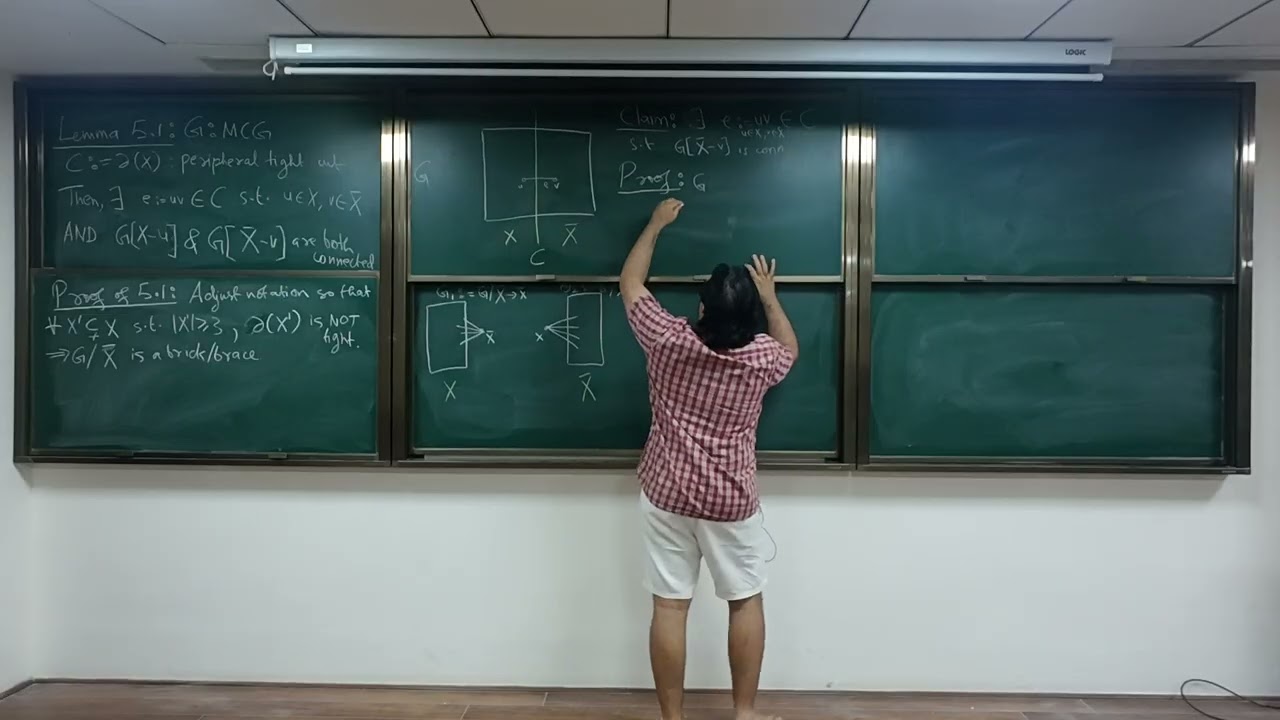 Matching Theory Lecture-11 Part-I: Towards a proof of the ELP Theorem; peripheral tight cuts