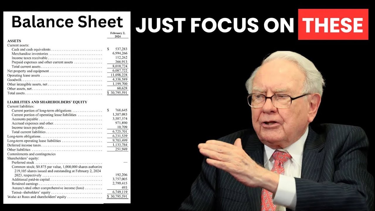 Warren Buffett: The 4 Numbers I Check Before Every Investment