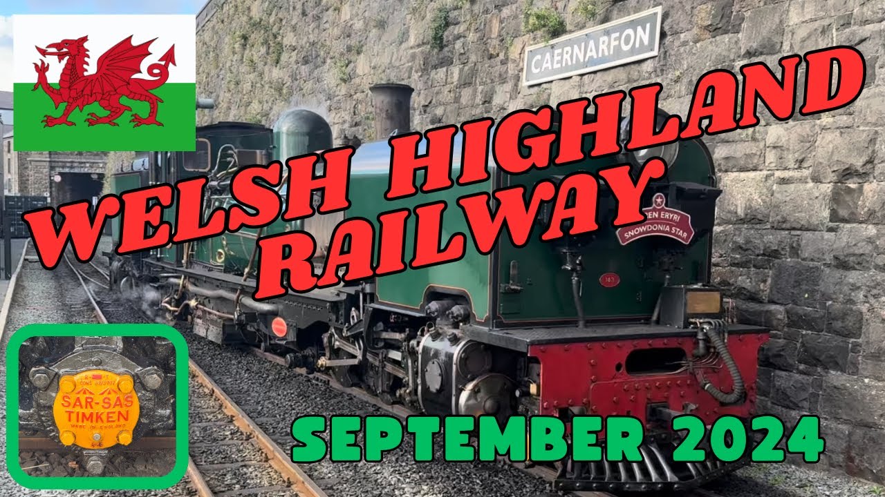 WELSH HIGHLAND RAILWAY JOURNEY IN SIGHT & SOUND @DougieDunkeld