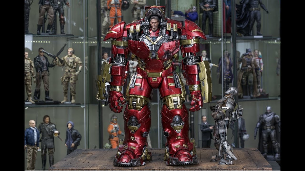 Hot Toys Hulkbuster 1/6 Figure Articulation Demo (4K)