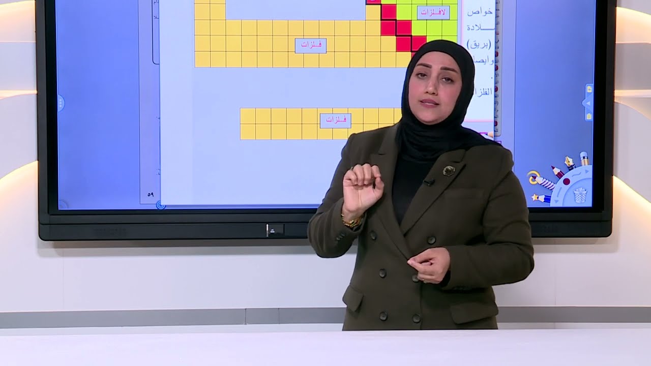 العلوم ( الكيمياء ) - الاول المتوسط - الفصل الثالث , تصنيف العناصر في الجدول الدوري , الجزء الاول