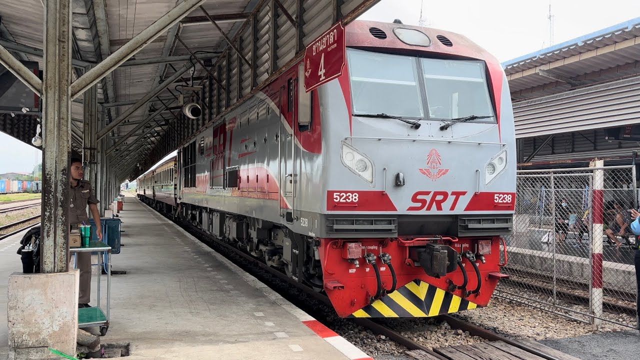 นั่งรถไฟจากชุมทางหาดใหญ่ - ปาดังเบซาร์ (ไทย) โดยขบวนรถพิเศษโดยสารที่ 947 ชุมทางหาดใหญ่ - ปาดังเบซาร์