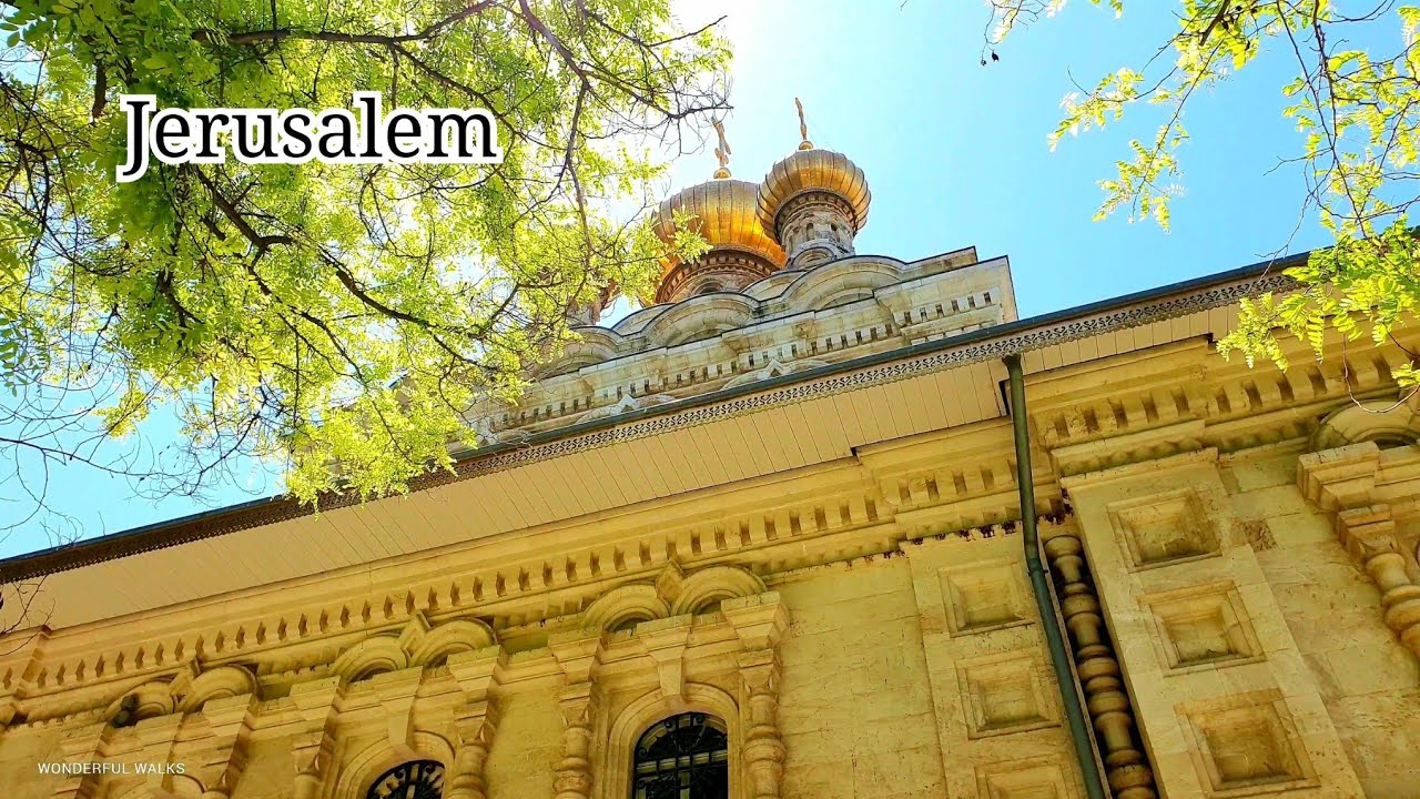Jerusalem, Church of Mary Magdalene, Mount of Olives, Israel