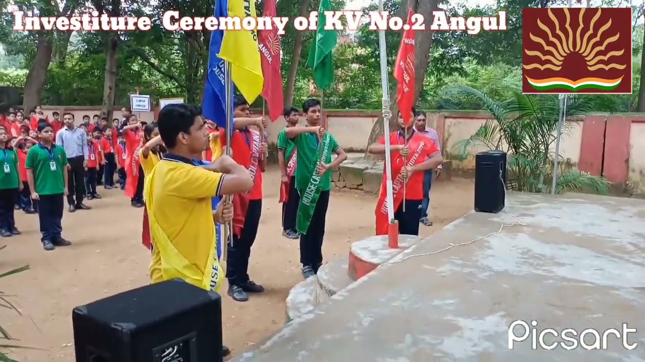 Investiture Ceremony ,KV NO 2 Angul