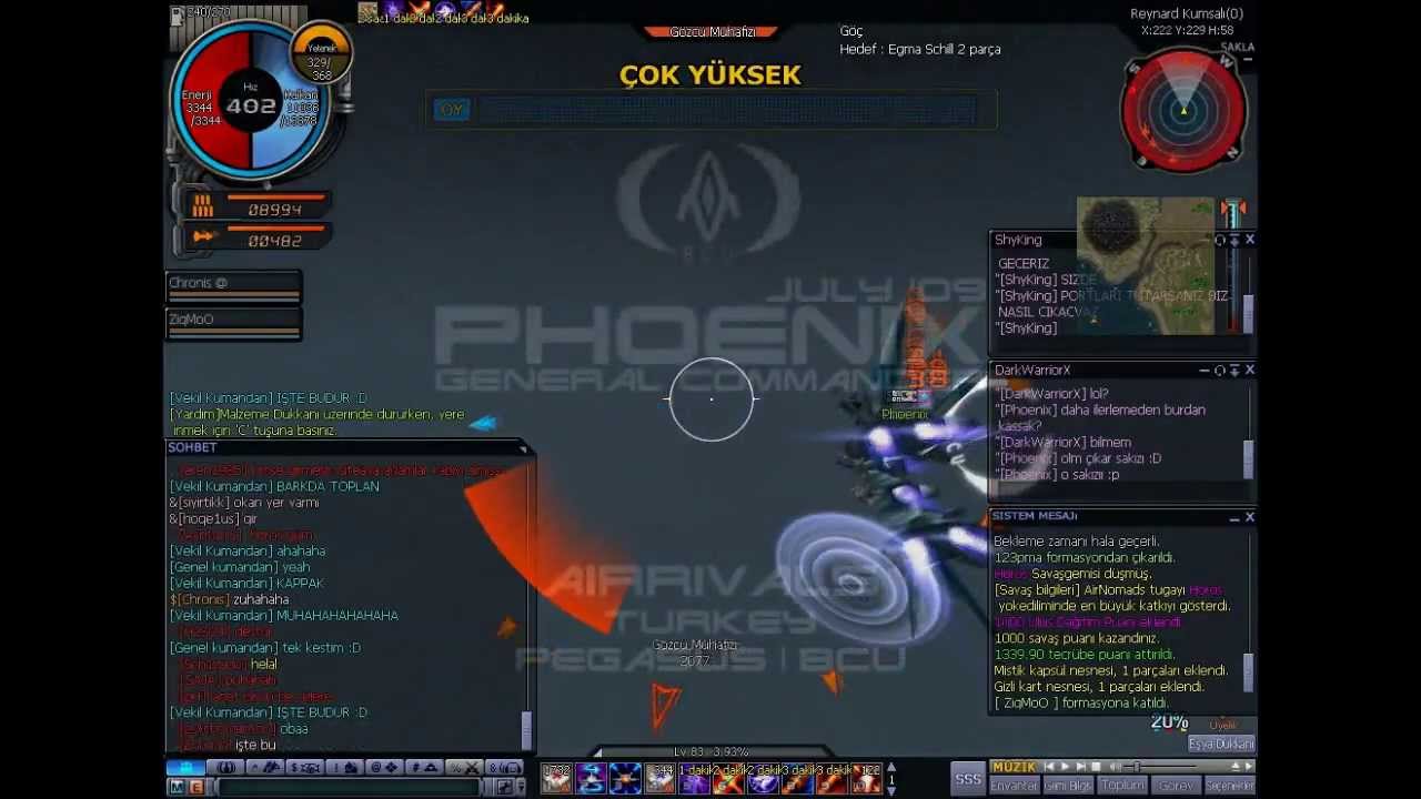 AirRivals TR | Phoenix July '09 | Pegasus BCU