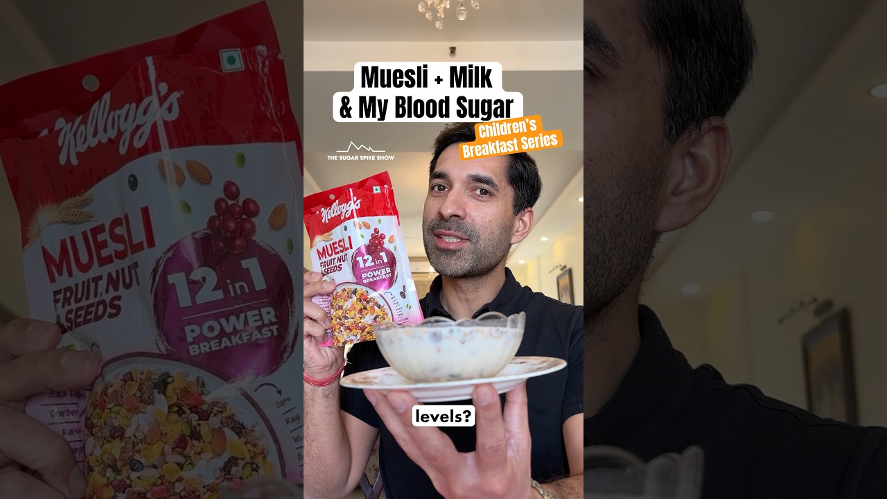 EP145: Muesli + Milk & My Blood Sugar Levels | Children&rsquo;s Breakfast Series - The Sugar Spike Show