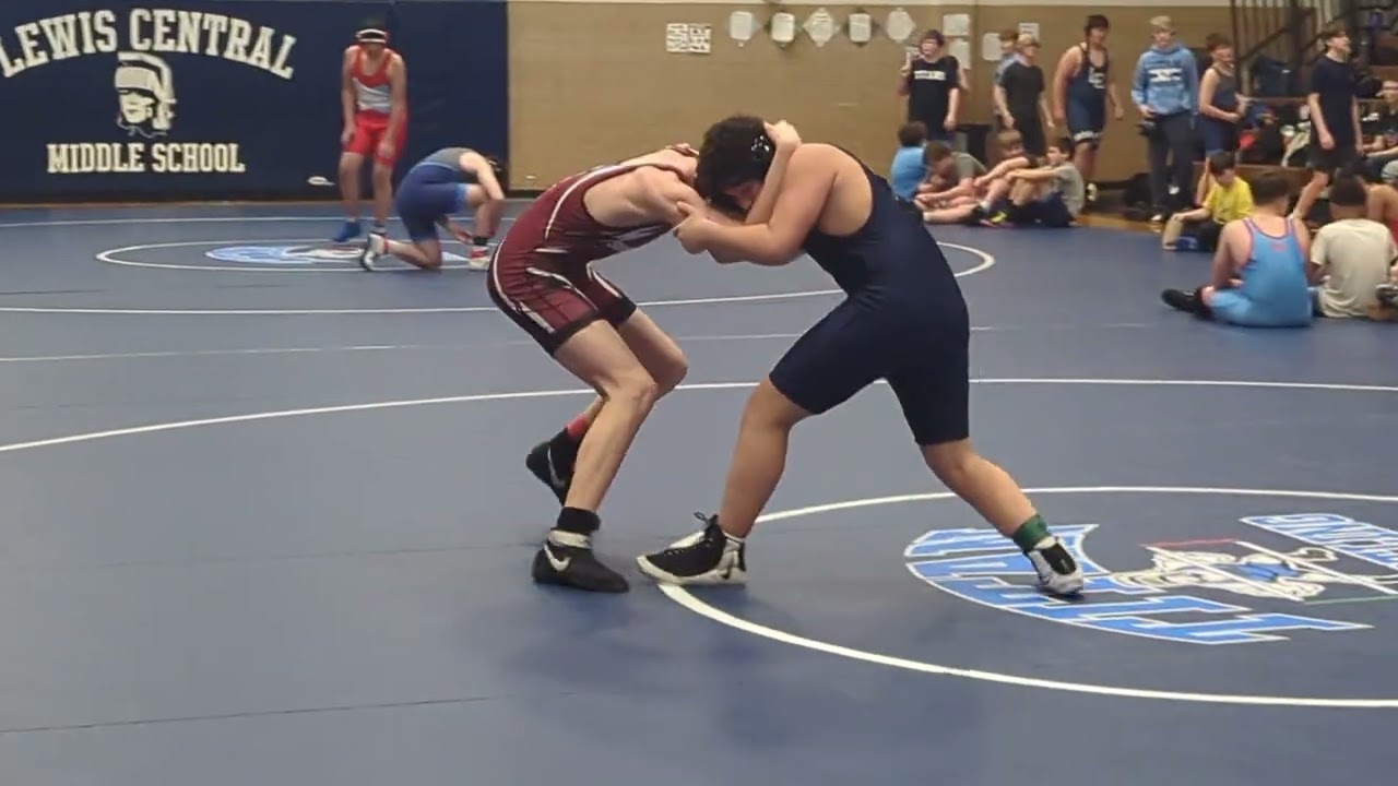 KC's Last Wrestling Match (8th Grade @ Lewis Central)