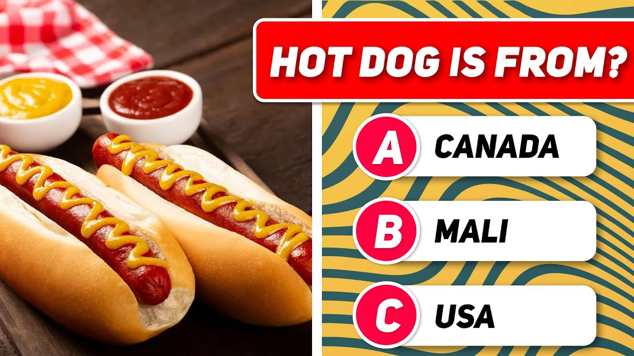 🌮 Guess the Country by its Food 🍕😋 | Country Quiz